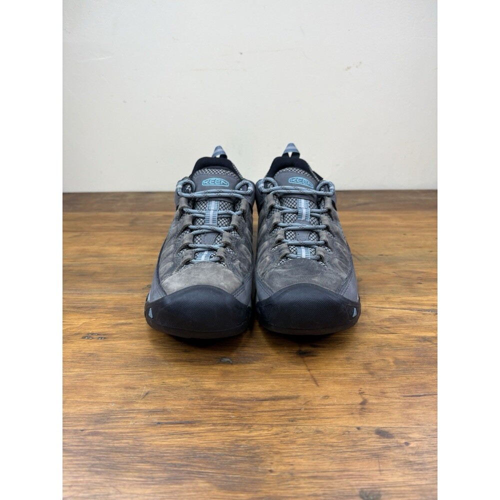 Keen Targhee III WP Size 8.5 Hiking Shoes Women's Magnet/Atlantic Blue #1023038 - Picture 3 of 16